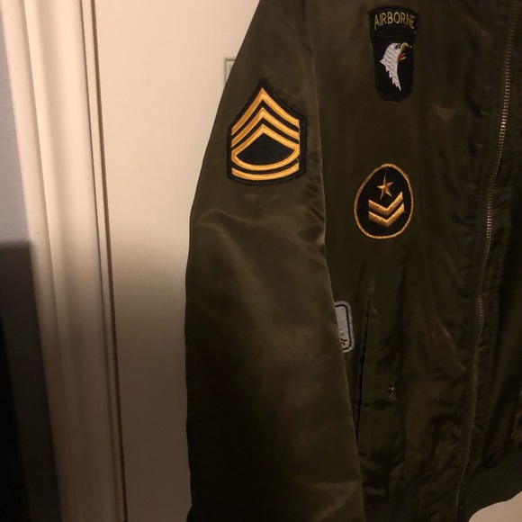 US Airborne Bomber Jacket - Picture 5 of 6